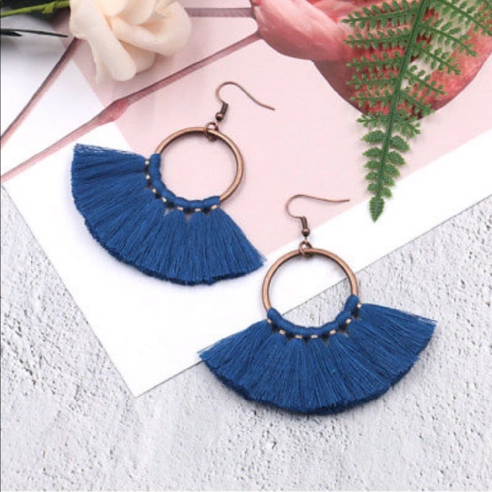 🌟Multiple Colors Boho Tassel Earrings💋